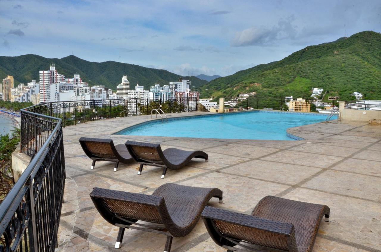 Apartamentos El Penon Del Rodadero Vista Al Mar - By Apartamar Santa Marta Esterno foto